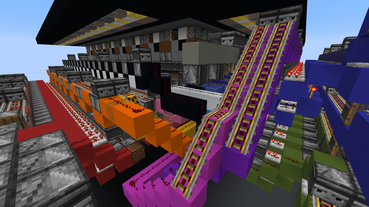 2 Colour Map Display Minecraft Map