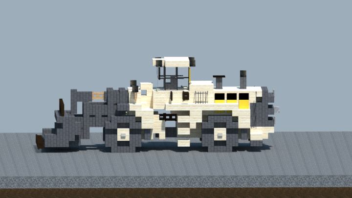 Volvo-L350F Wheel loader [With download] Minecraft Map