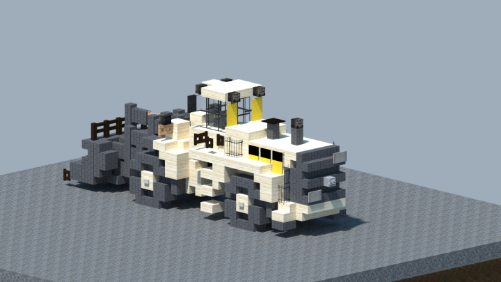 Volvo-L350F Wheel loader [With download] Minecraft Map