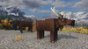 Bull &amp; Cow Moose - Blockbench Custom Model | Medieval Unlimited Server