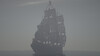 Black Pearl in the mist