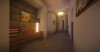 Hallway with decorative niche